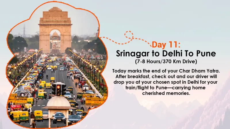 Chardham Yatra Package from Pune