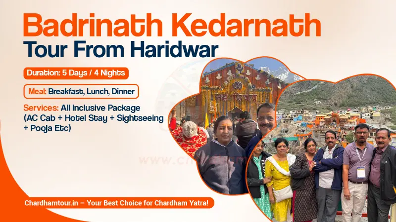 Badrinath Kedarnath Yatra Package from Haridwar