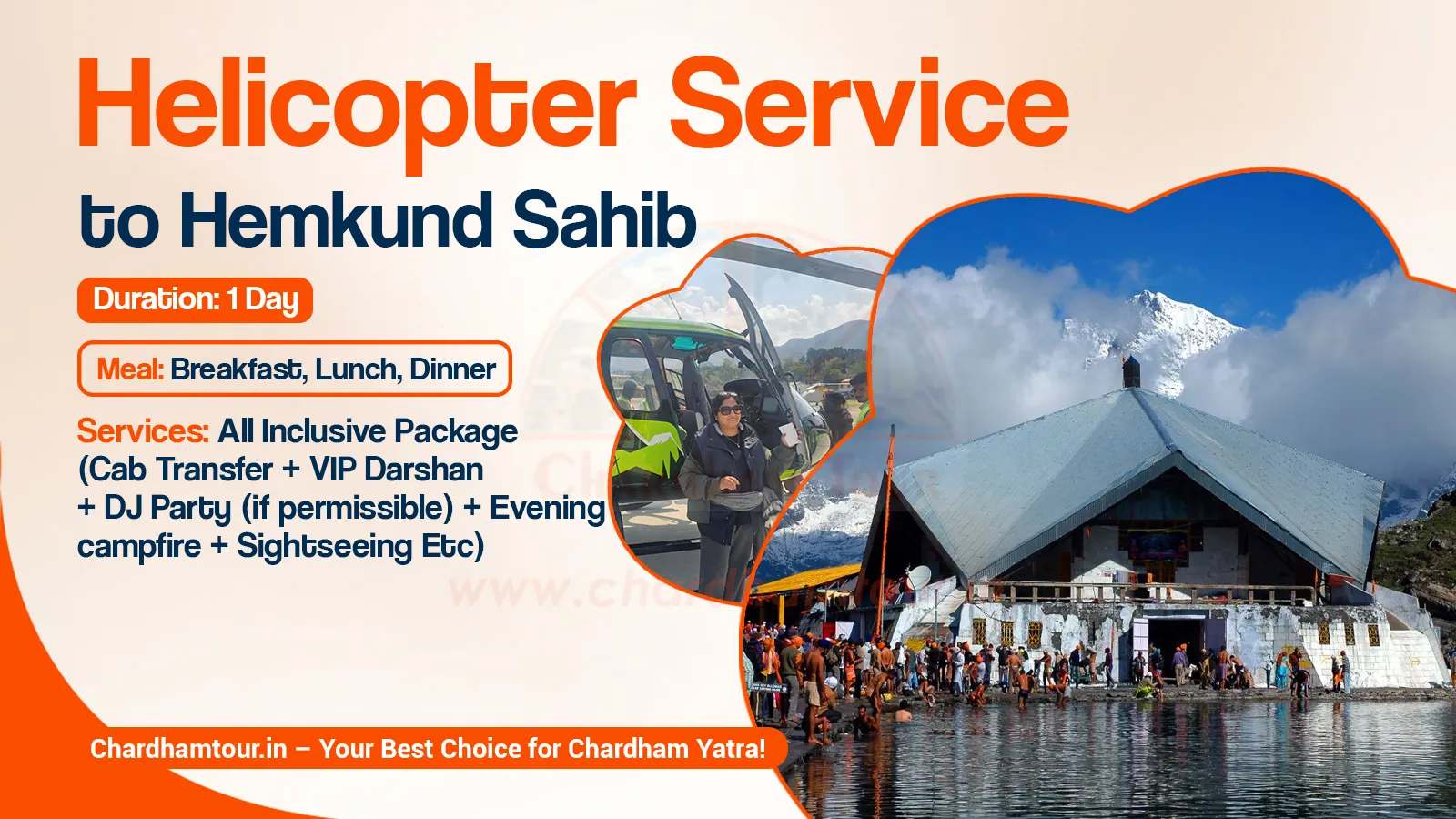Hemkund Sahib Yatra By Helicopter