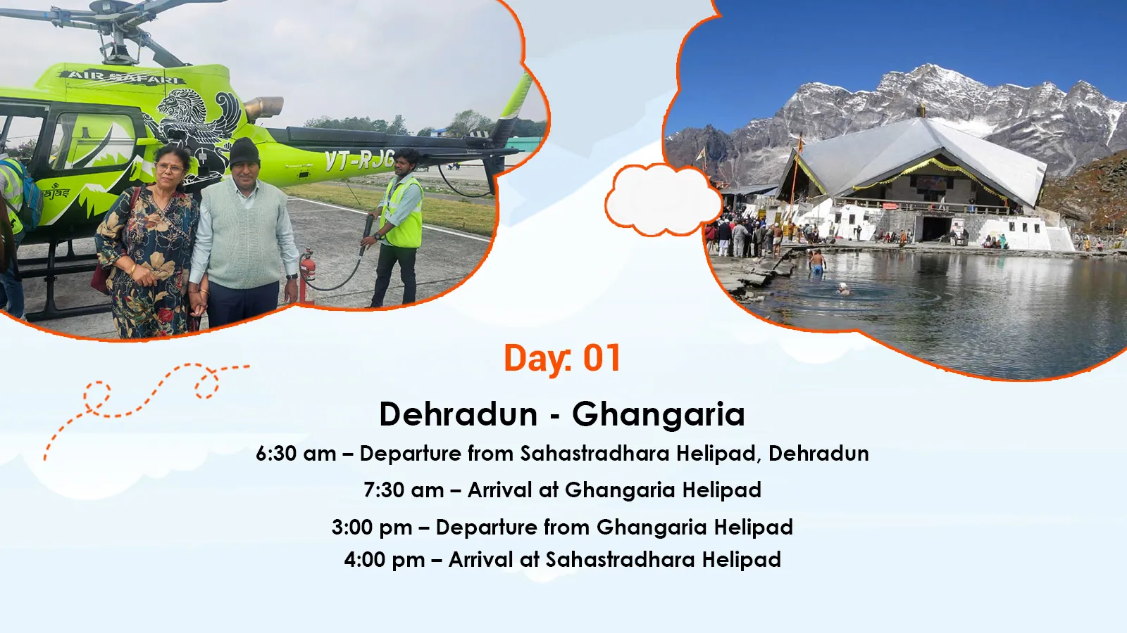 Hemkund Sahib Yatra By Helicopter