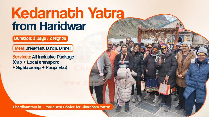 3 Days Kedarnath Tour Package from Haridwar