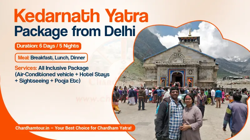 Kedarnath Yatra Package from Delhi