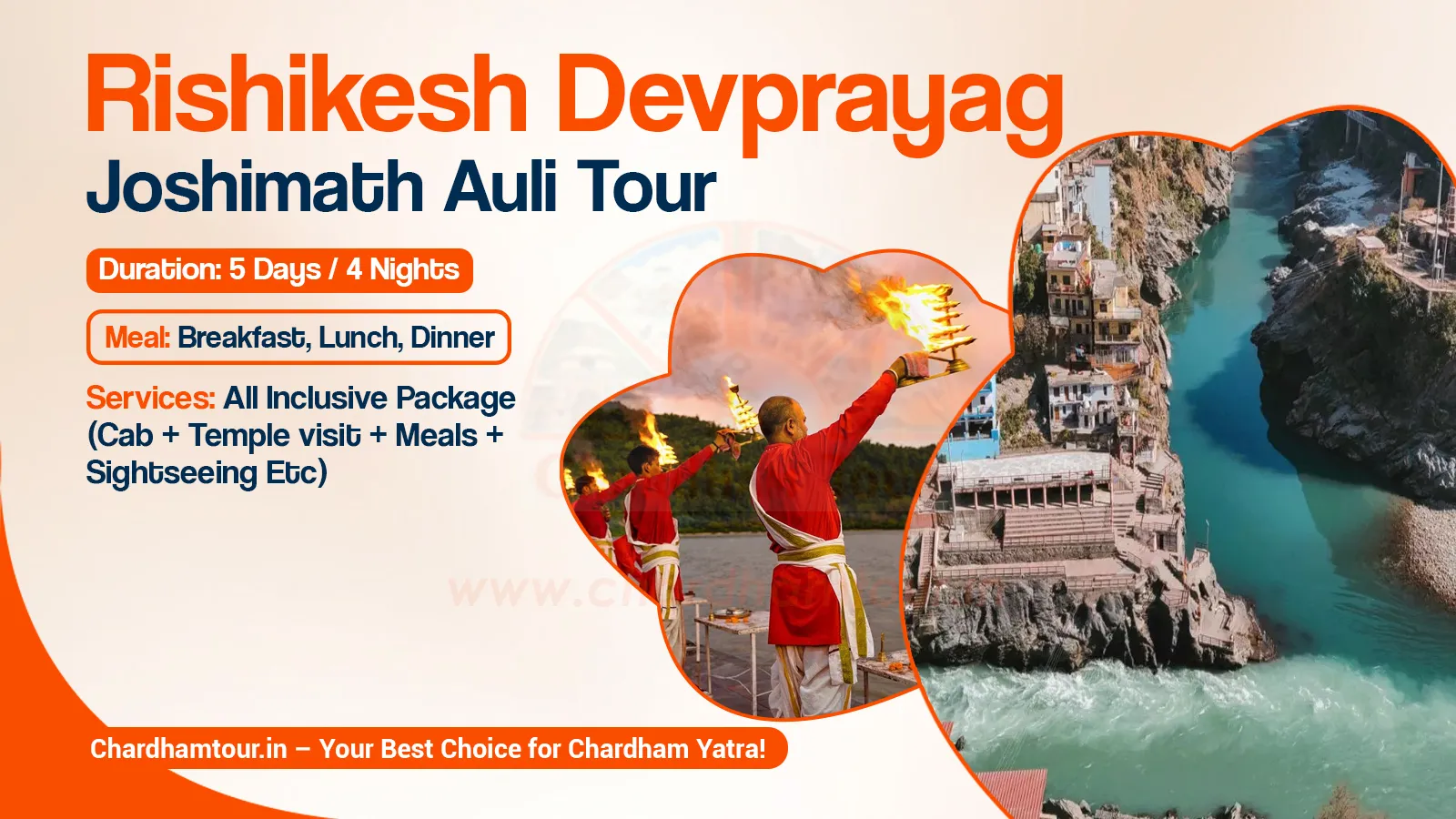 Rishikesh Devprayag Joshimath Auli Tour