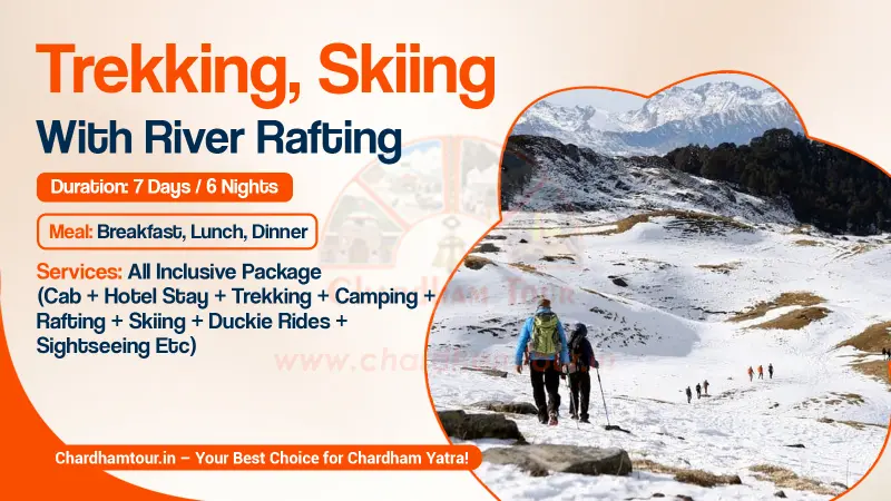 Trekking Skiing with River Rafting