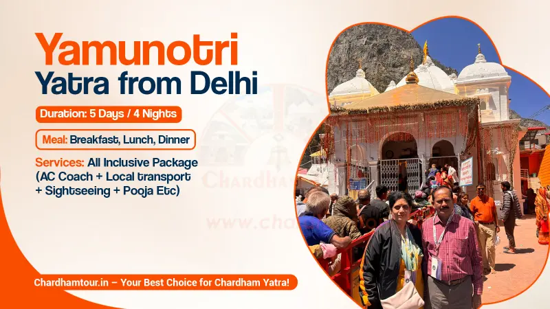 Yamunotri Yatra Package from Delhi