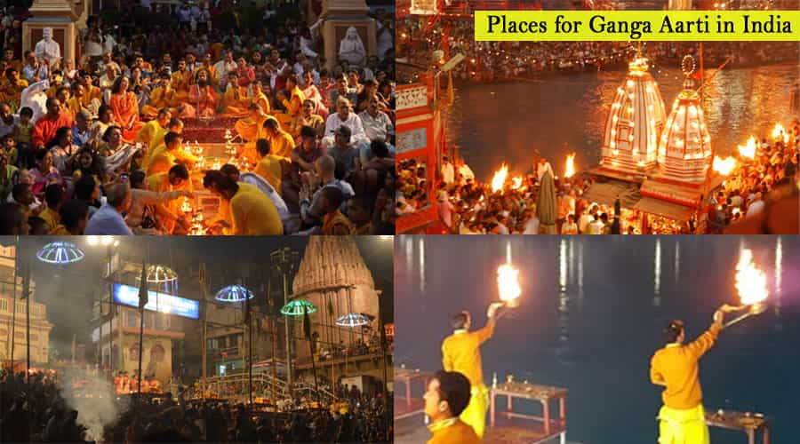 Places for Ganga Aarti in India
