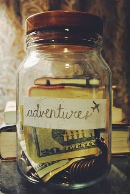 adventure money jar