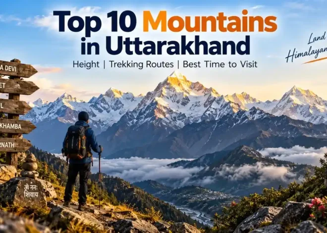 Top 10 Mountains in Uttarakhand