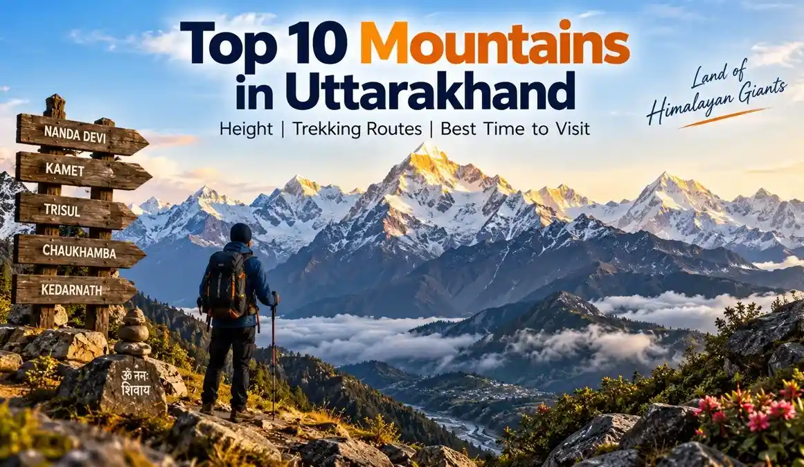 Top 10 Mountains in Uttarakhand