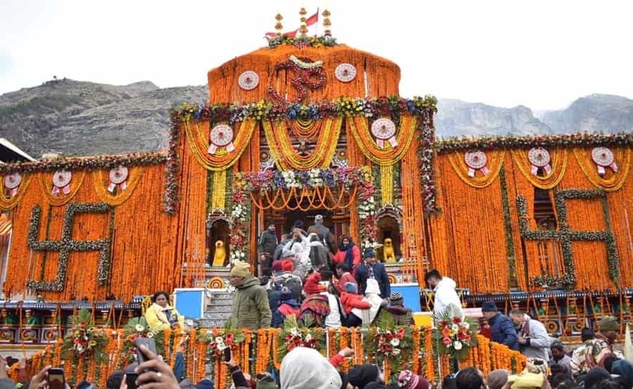 Badrinath Temple Opening Ceremony