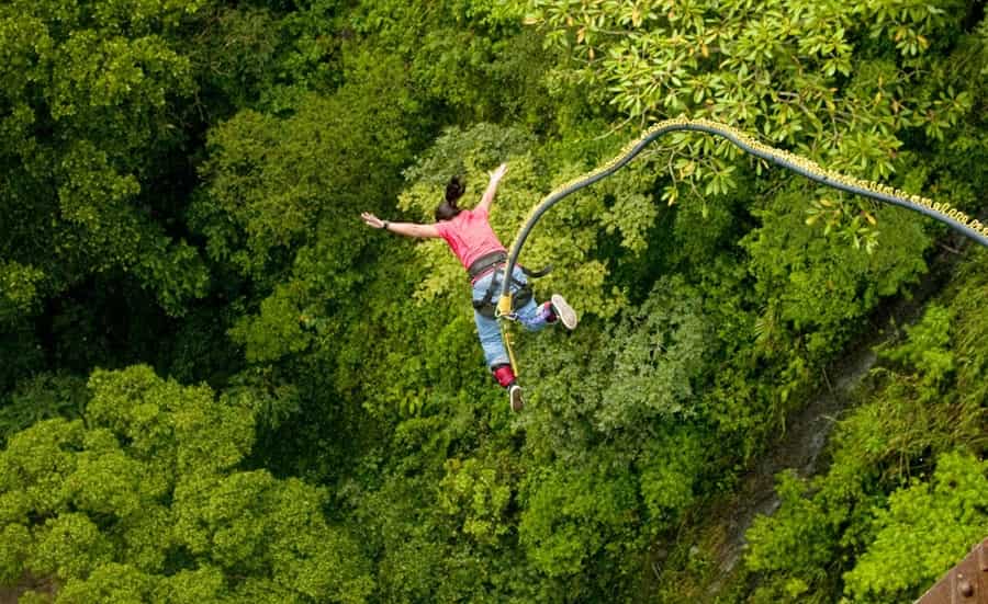 Bungee Jumping in Rishikesh