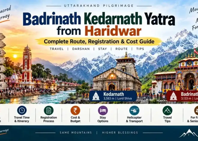 How to Plan Badrinath Kedarnath Yatra from Haridwar