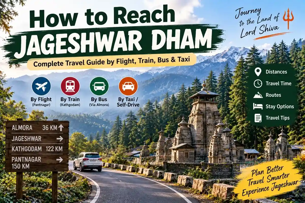 How to Reach Jageshwar