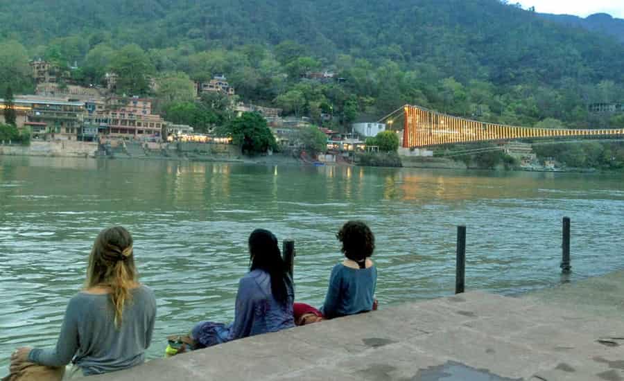 Meditate by the Ganges in Rishikesh