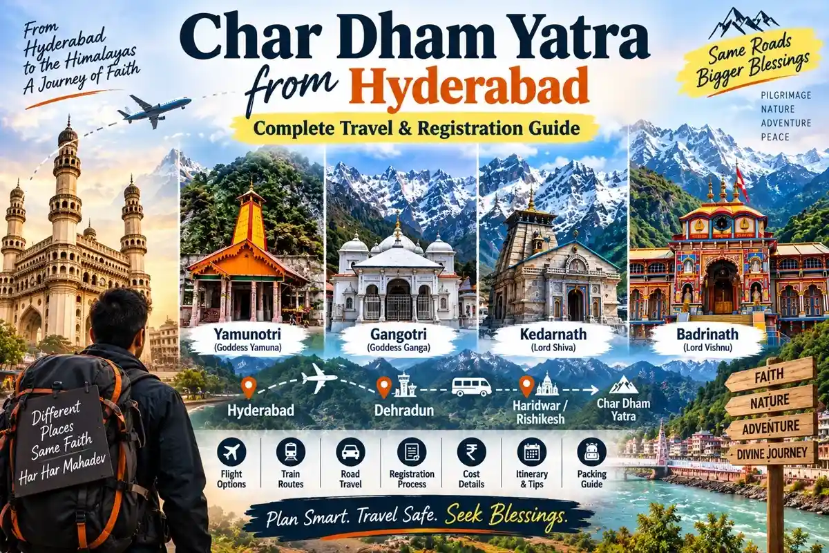 How to Plan Char Dham Yatra from Hyderabad