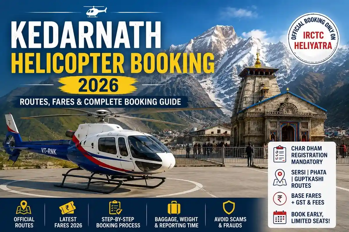 Kedarnath Helicopter Booking Guide