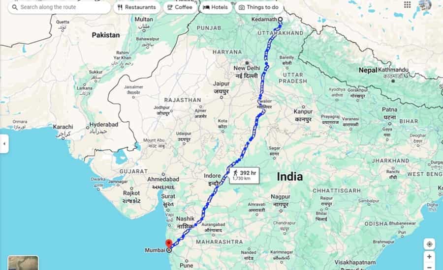 How To Reach Kedarnath From Mumbai