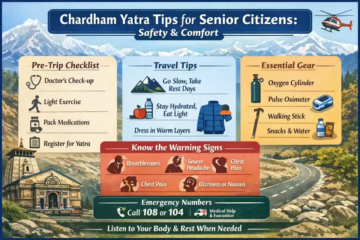 Senior Citizen’s Guide to Chardham Yatra