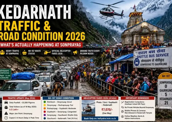 Kedarnath Traffic & Road Condition 2026