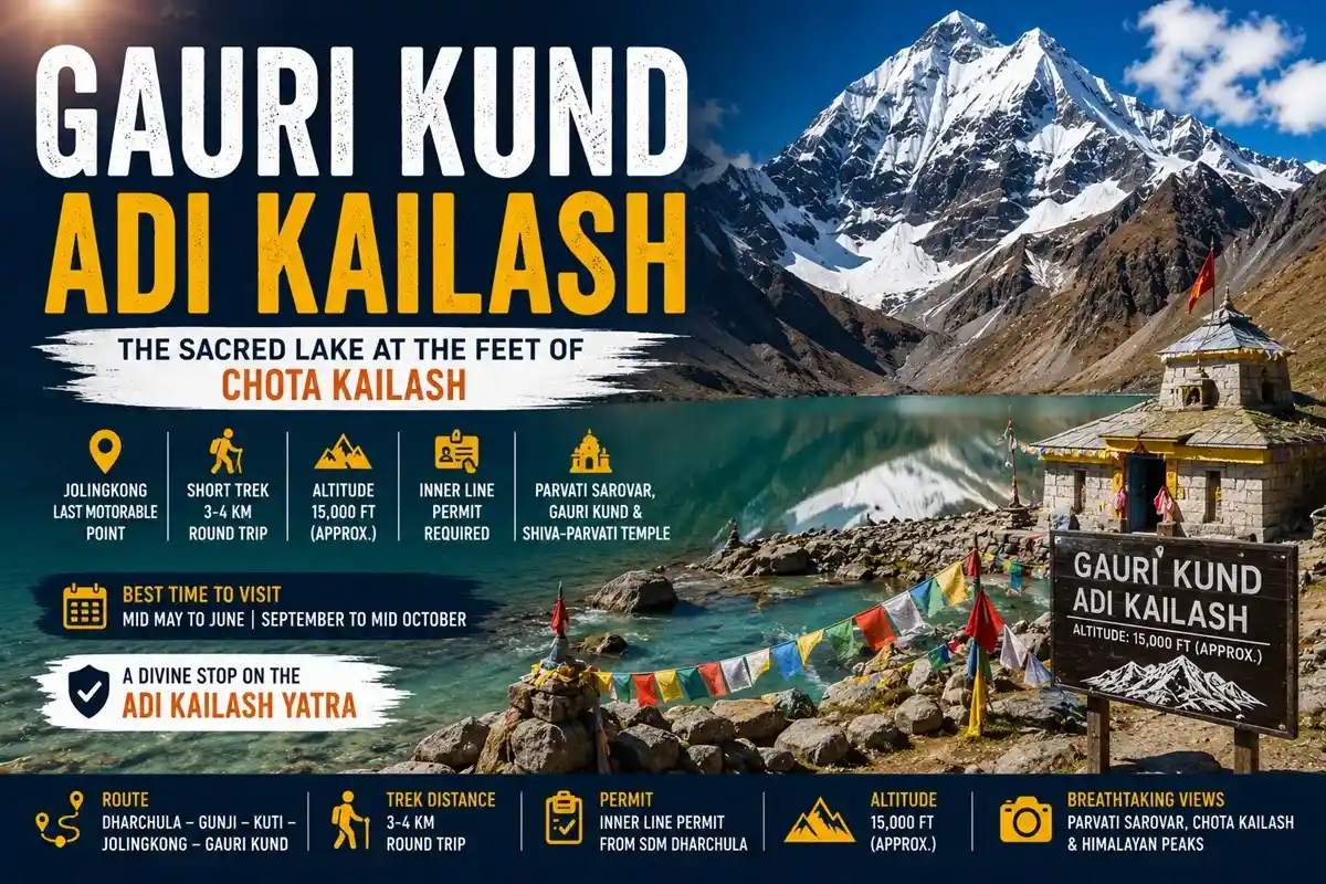 Gauri Kund, Adi Kailash