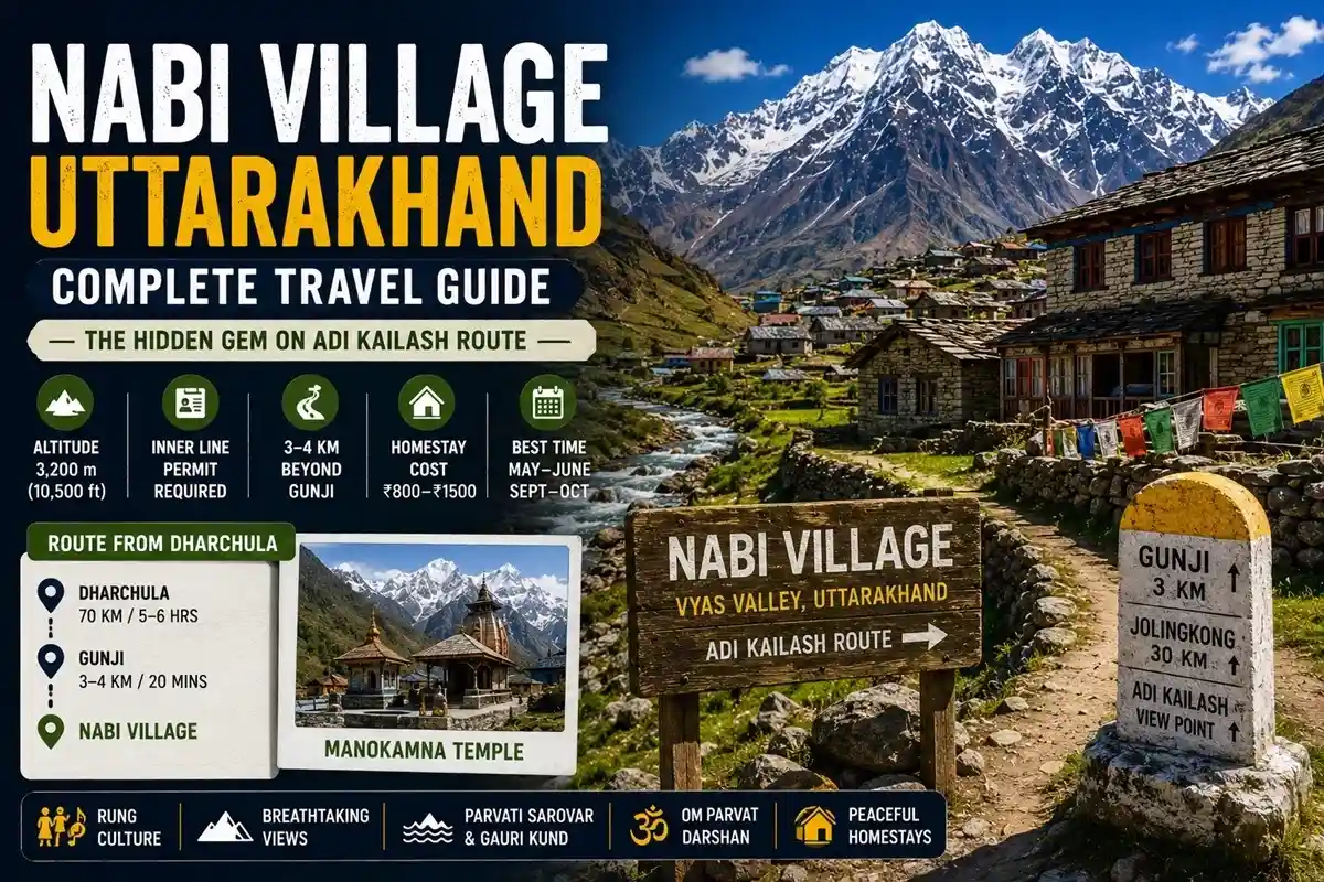 Nabi Village: A Scenic Himalayan Village Near Adi Kailash