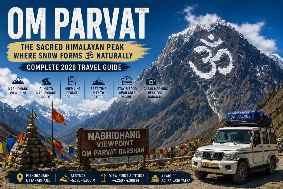 Om Parvat: The Himalayan Peak Where Snow Writes ॐ