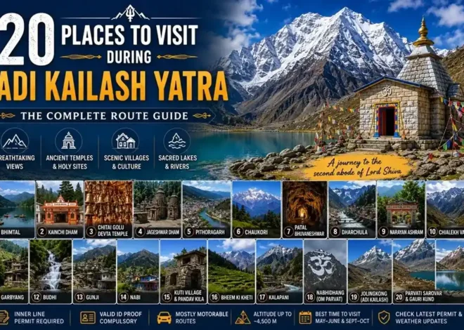Places to Visit During Adi Kailash Yatra