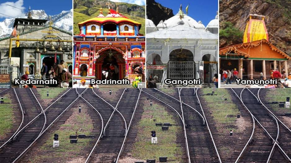 Char Dham Rail Project: Char Dham Yatra will now be made easy