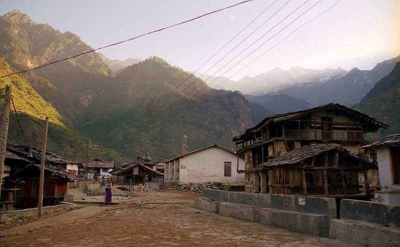 Kharsali Village Uttarakhand
