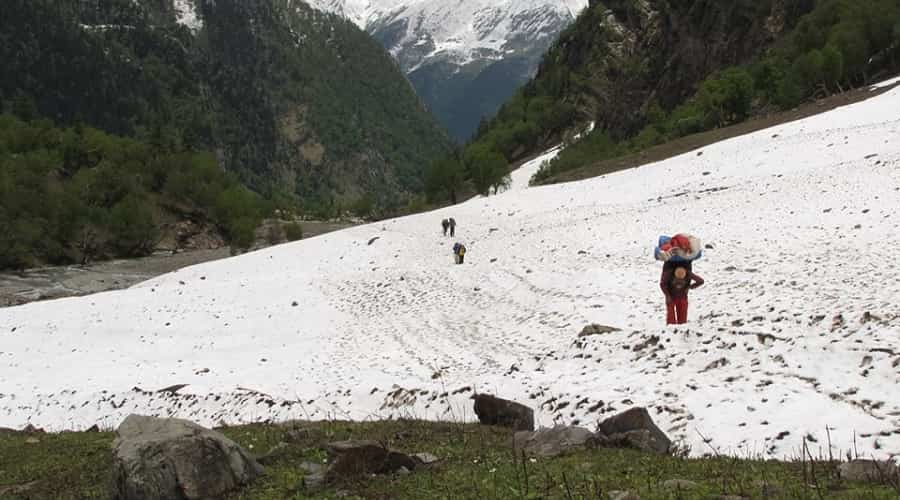 Trek from Harsil to Chitkul via Lamkhaga Pass