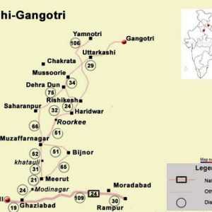 Gangotri Location: How to Reach Gangotri