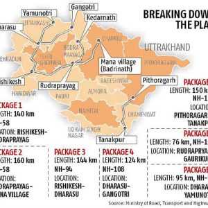 Foundation stone for 12000crore worth Chardham highway project laid by Modi ji