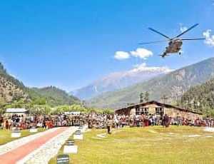 Harshil & Kharsali to have Helicopter service for Gangotri & Yamunotri