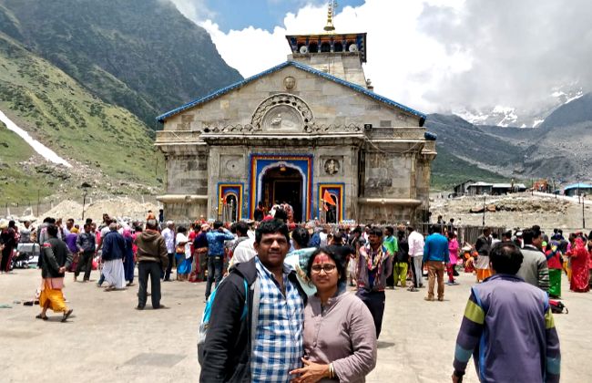 Chardham tour happy client