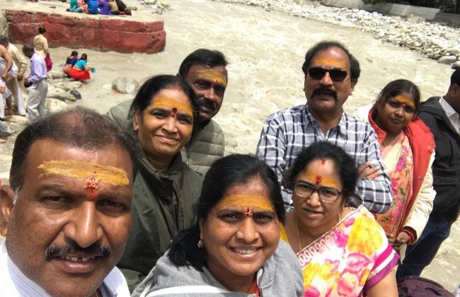 Chardham tour happy client