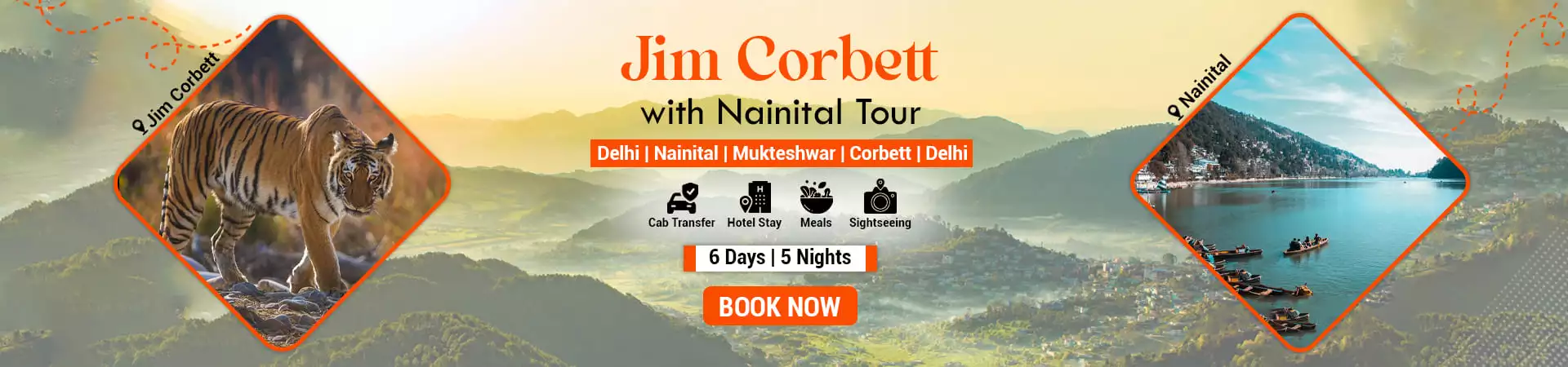 Jim Corbett with nainital tour