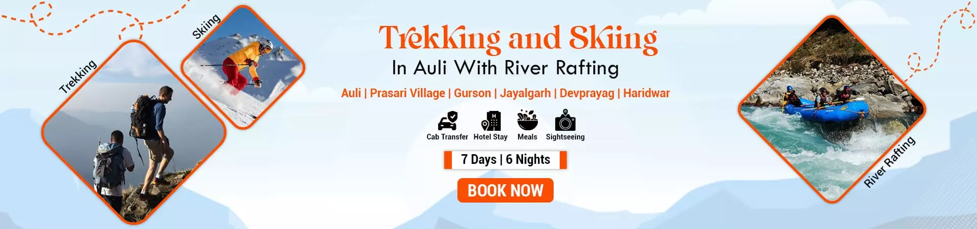 Auli trekking and skining tour