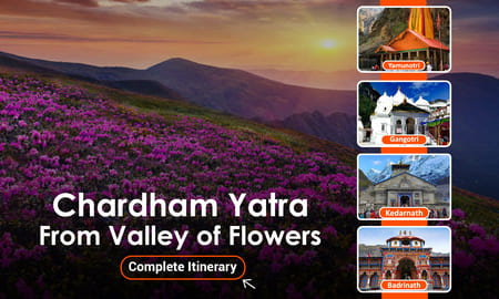 Chardham with Valley of Flowers