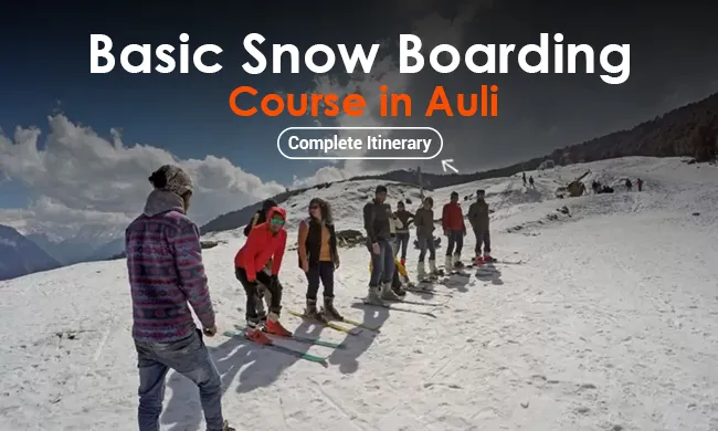 Basic Snow Boarding Course in Auli