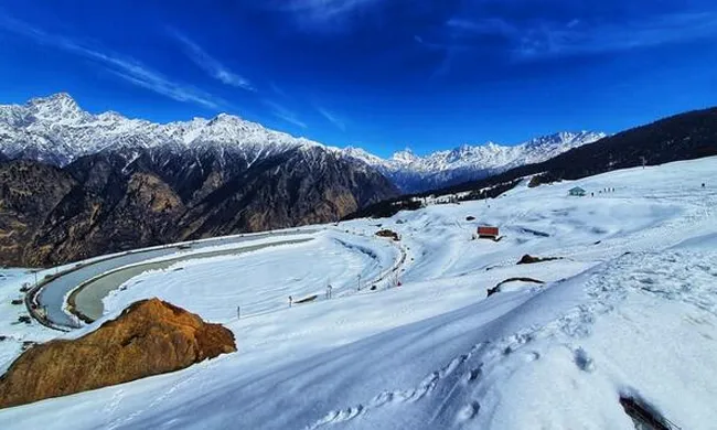 Camping In Auli, Uttarakhand