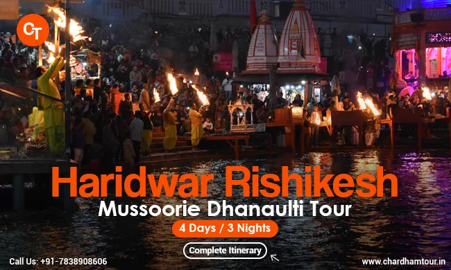 Haridwar Rishikesh Mussoorie Dhanaulti Tour